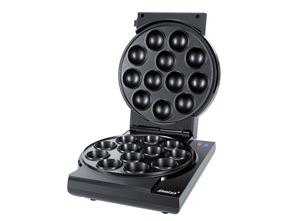 Steba CM3, Donut/cupcake maker, 12 kager, 7 donuts, Sort, 800 W, 230 V