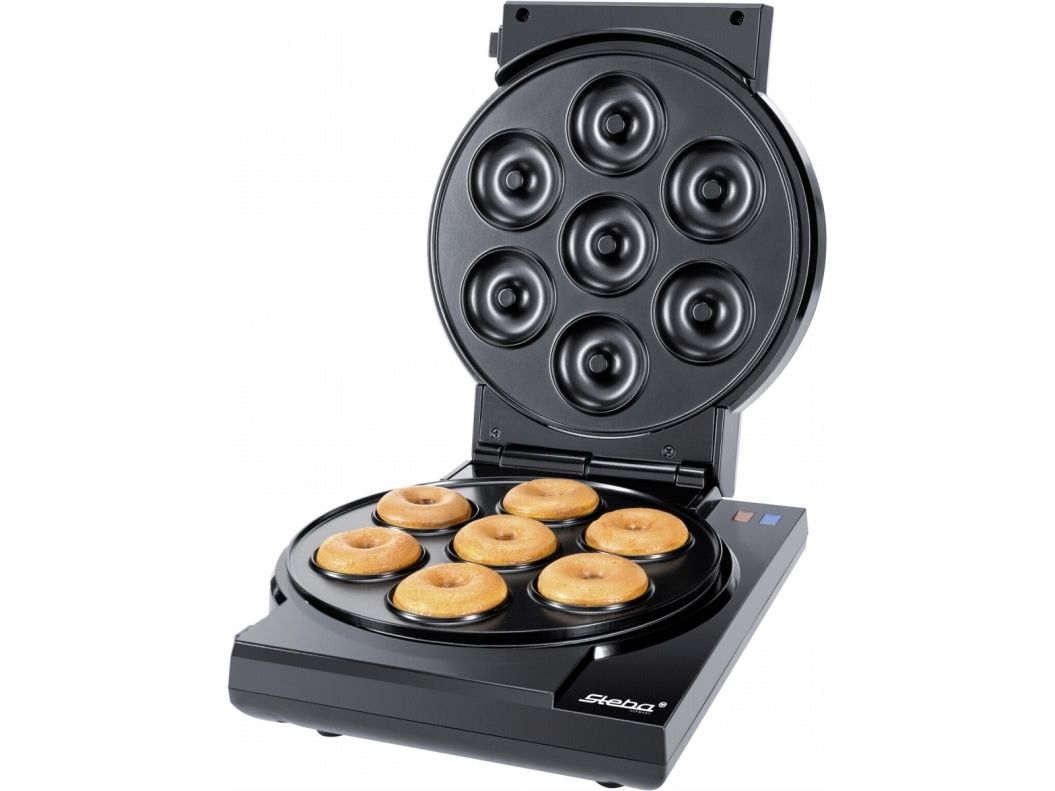 Steba CM3, Donut/cupcake maker, 12 kager, 7 donuts, Sort, 800 W, 230 V