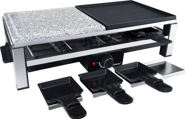 Steba Multi-Raclette RC 108 (stainless steel / black)