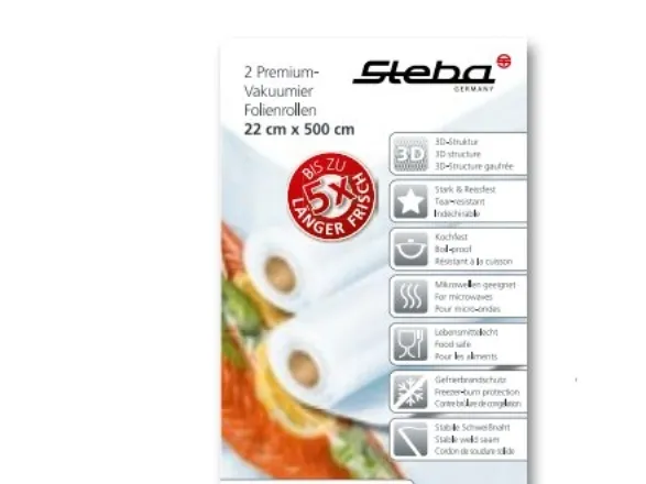 Bag vacuum for vacuum sealers Steba 932600 (2 pcs.) billede 3