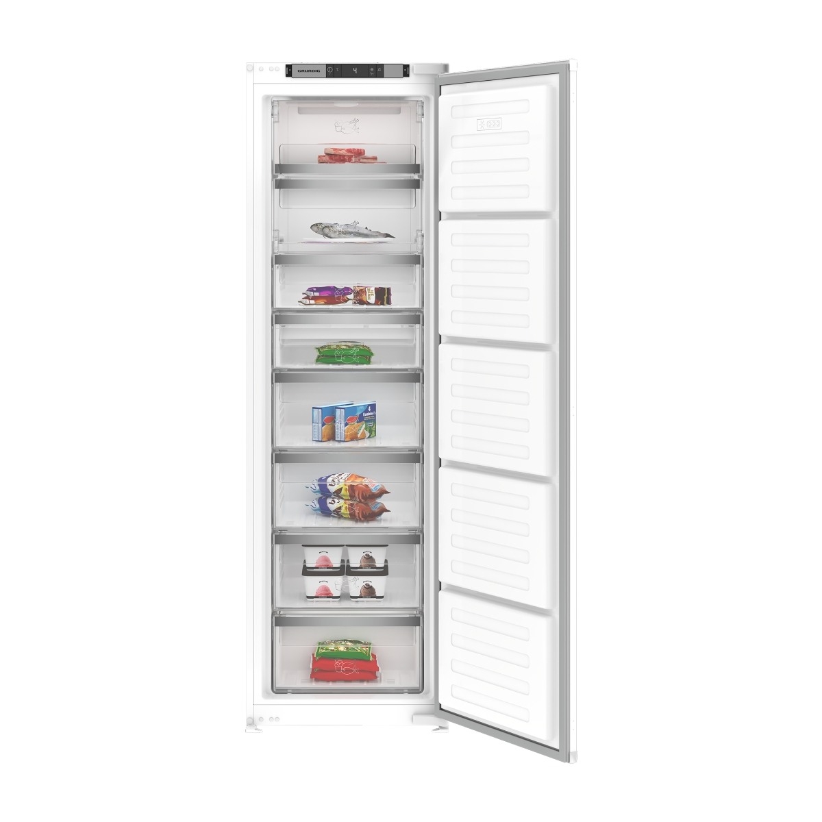 Grundig GFNI 22610 N integreret fryser billede 1
