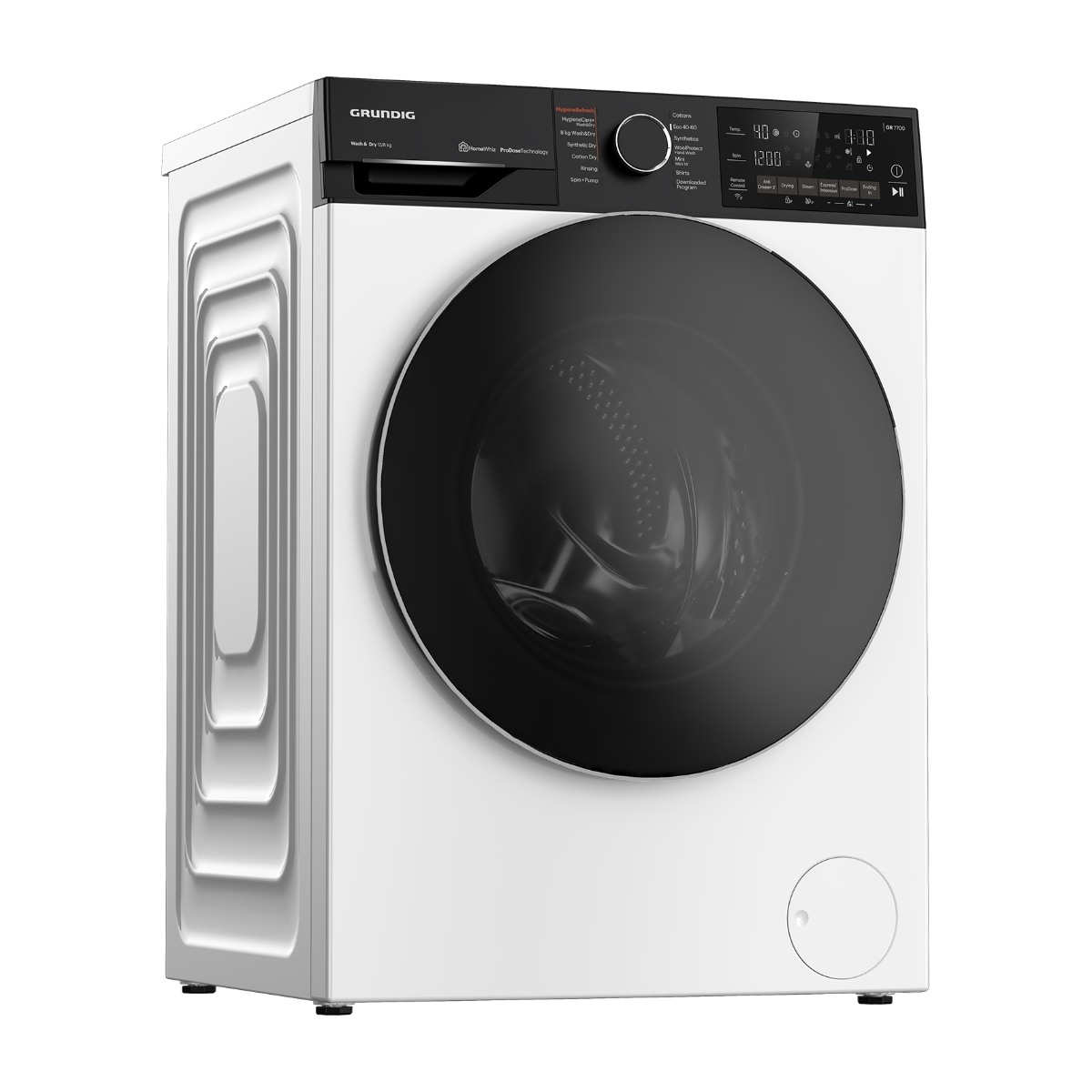 Grundig GR7700 GDP812642WWAD vaskemaskine/tørretumbler billede 7