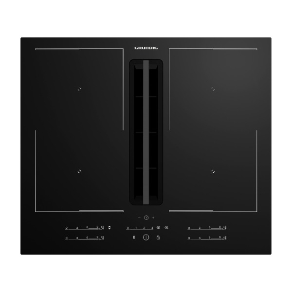 Grundig Gieh 634481 P induktionskogeplade med integreret emhætte billede 2