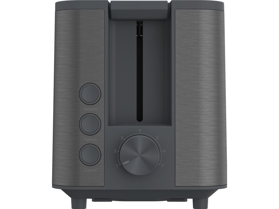 Grundig TA 7340 Inox Ekmek Kizartma Makinesi, 2 skive(r), Anthracit, Rustfrit stål, Knapper, Dreje, Kina, 2 År billede 2