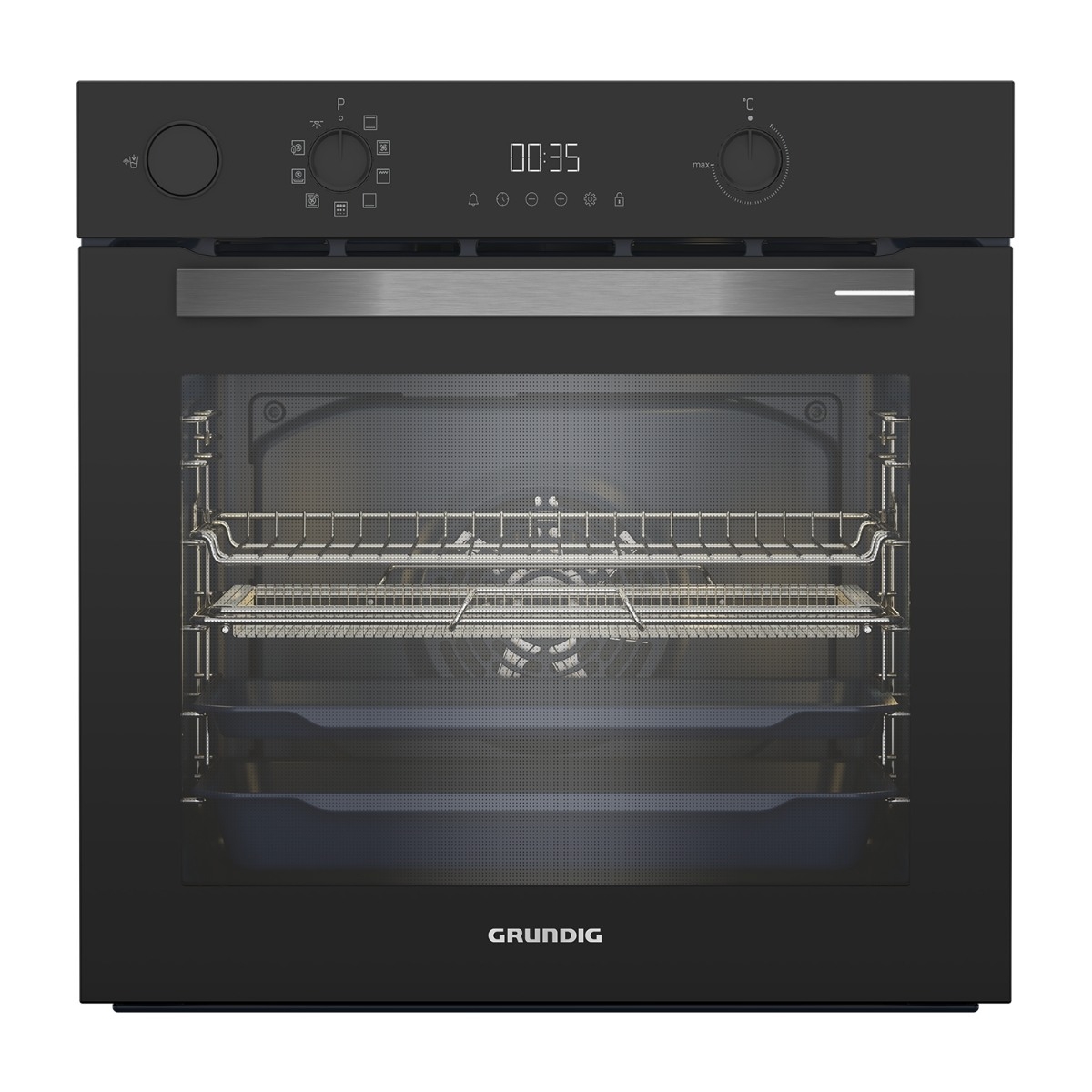 Grundig GR5500 GEBD12302BMP indbygningsovn