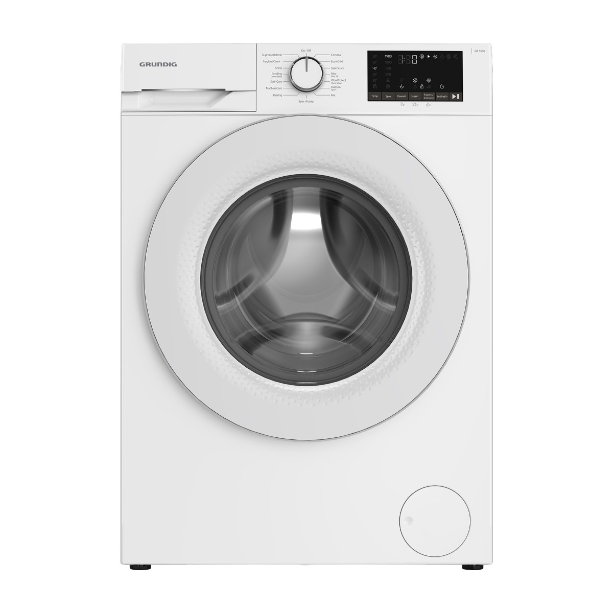 Grundig GR5500 GWP4105415W vaskemaskine billede 1