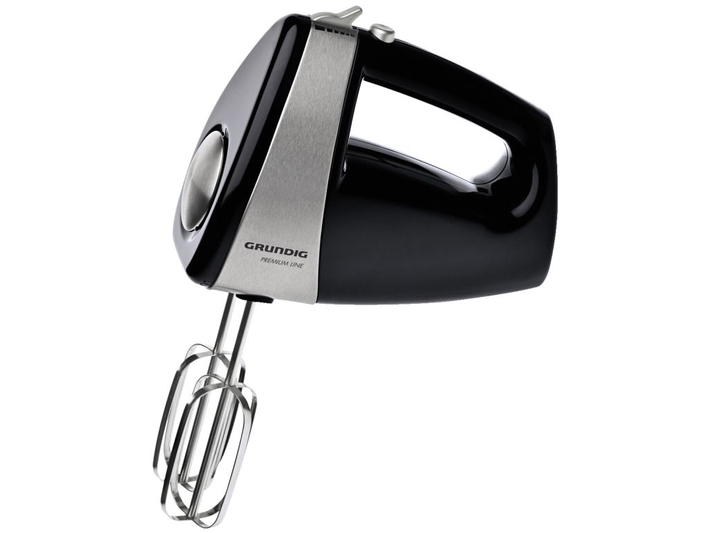 Grundig Black Line HM 5040 - Håndmixer - 300 W - sort/rustfrit stål billede 4