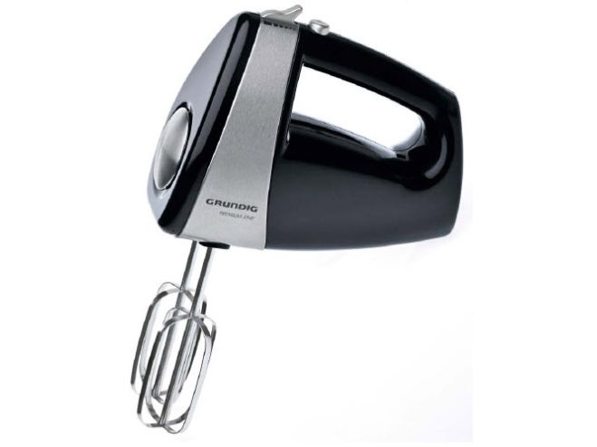 Grundig Black Line HM 5040 - Håndmixer - 300 W - sort/rustfrit stål billede 2
