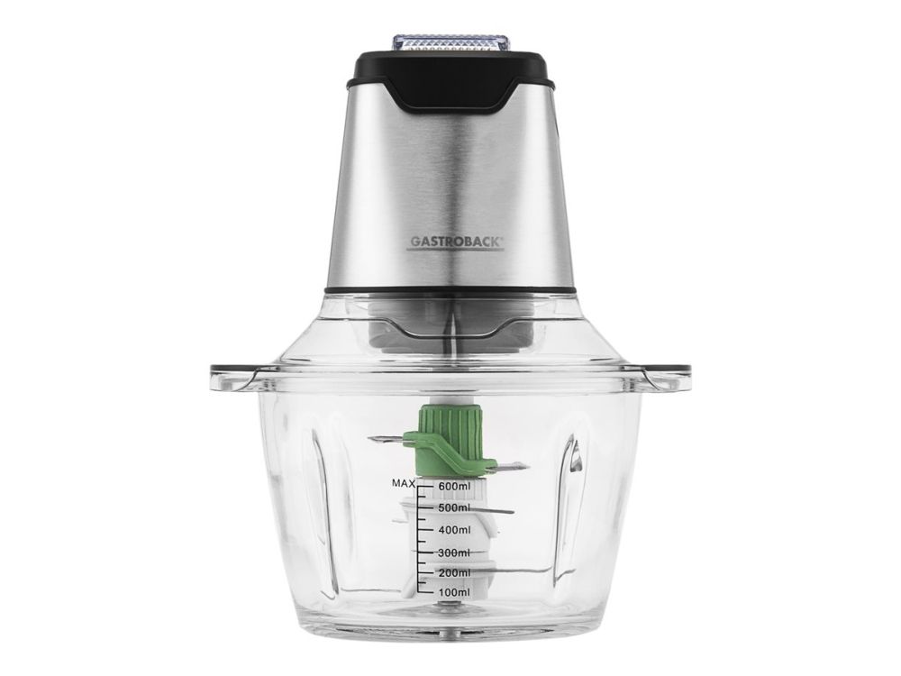 Gastroback Design Mini Plus - Hakkemaskine - 0.6 liter - 400 W - rustfrit stål