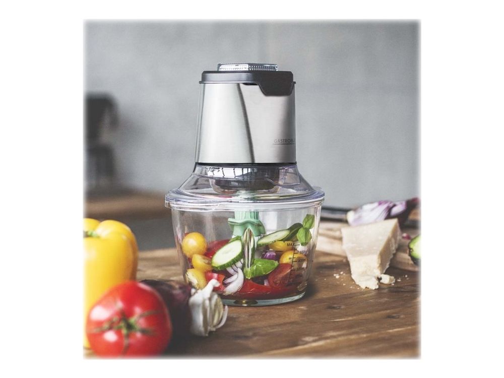 Gastroback Design Mini Plus - Hakkemaskine - 0.6 liter - 400 W - rustfrit stål