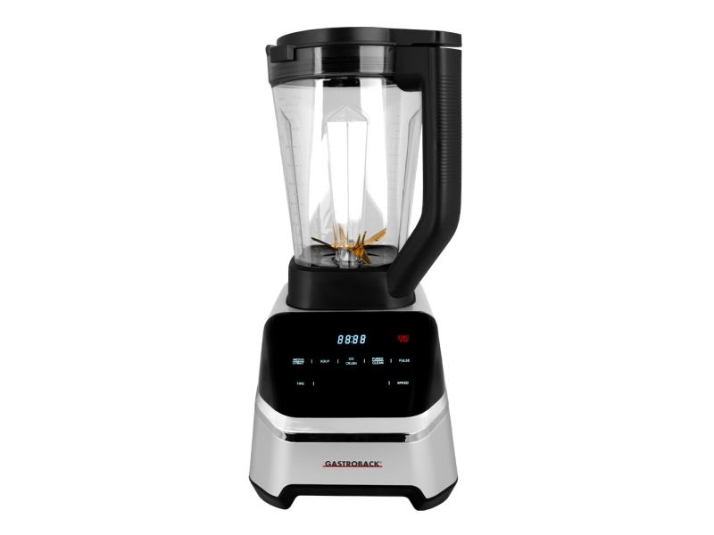 Gastroback Design Multi-Power Standmixer Mix & Soup, Bordplade blender, 2 L, Impulsfunktion, Knusning af is, 0,9 m, 2000 W
