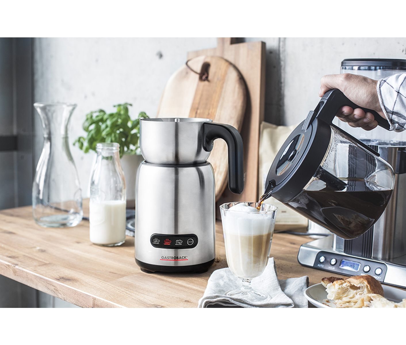 Gastroback Design Milk & Chocolate Advanced Mælkeskummer billede 4