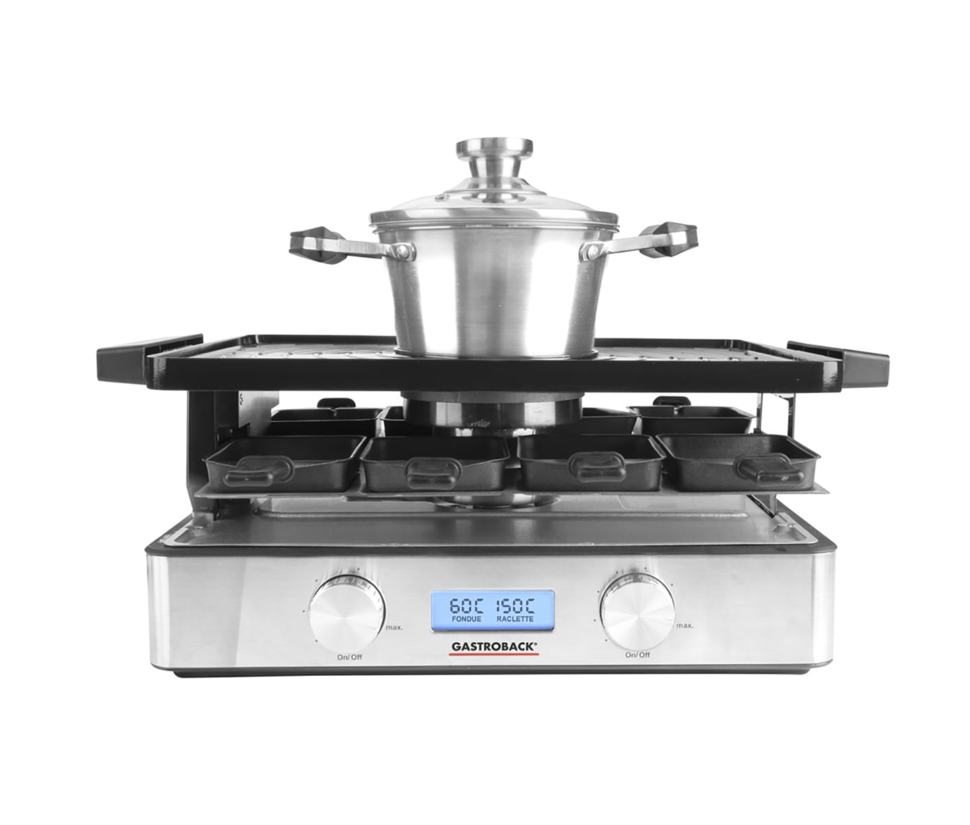 Gastroback Raclette & Fondue billede 1