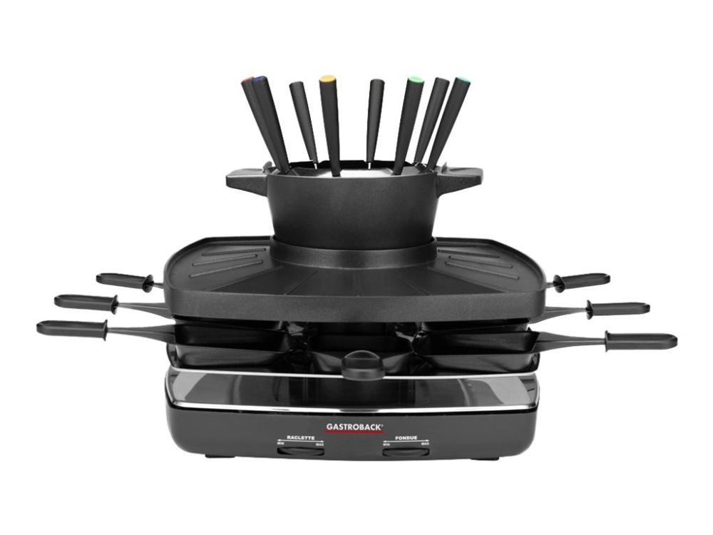 Gastroback Family and Friends - Raclette/fondue - 1.15 liter - 1200 W