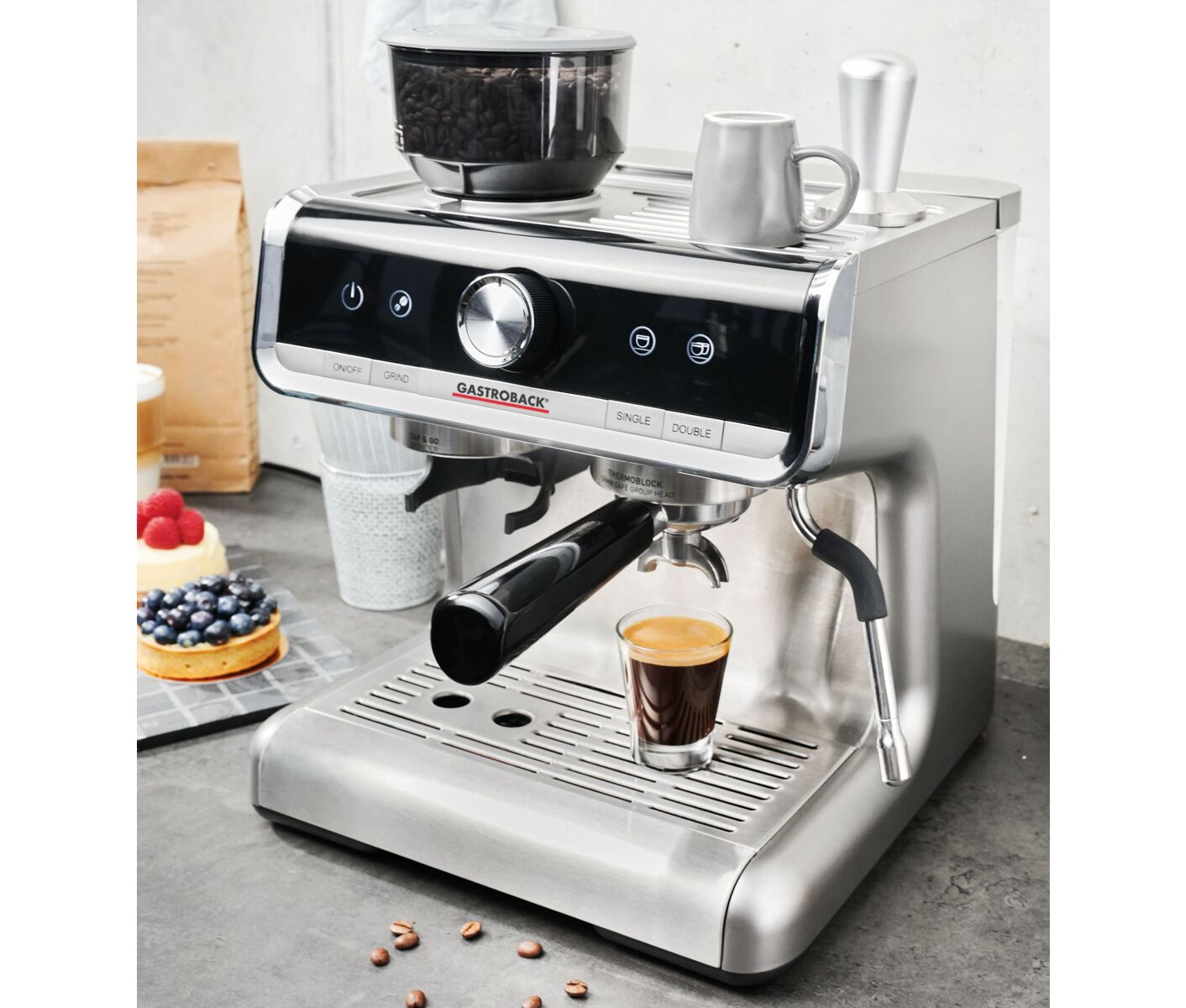 Gastroback Design Espresso Barista Pro Espressomaskine billede 8