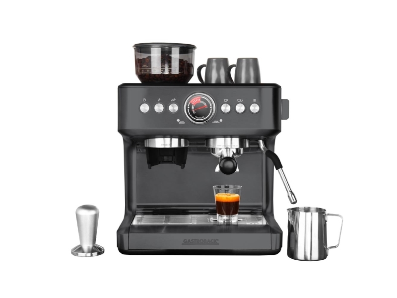 Gastroback Design Advanced Urban Duo, Espressomaskine, 2,8 L, Kaffebønner, Indbygget kværn, 3000 W, Sort