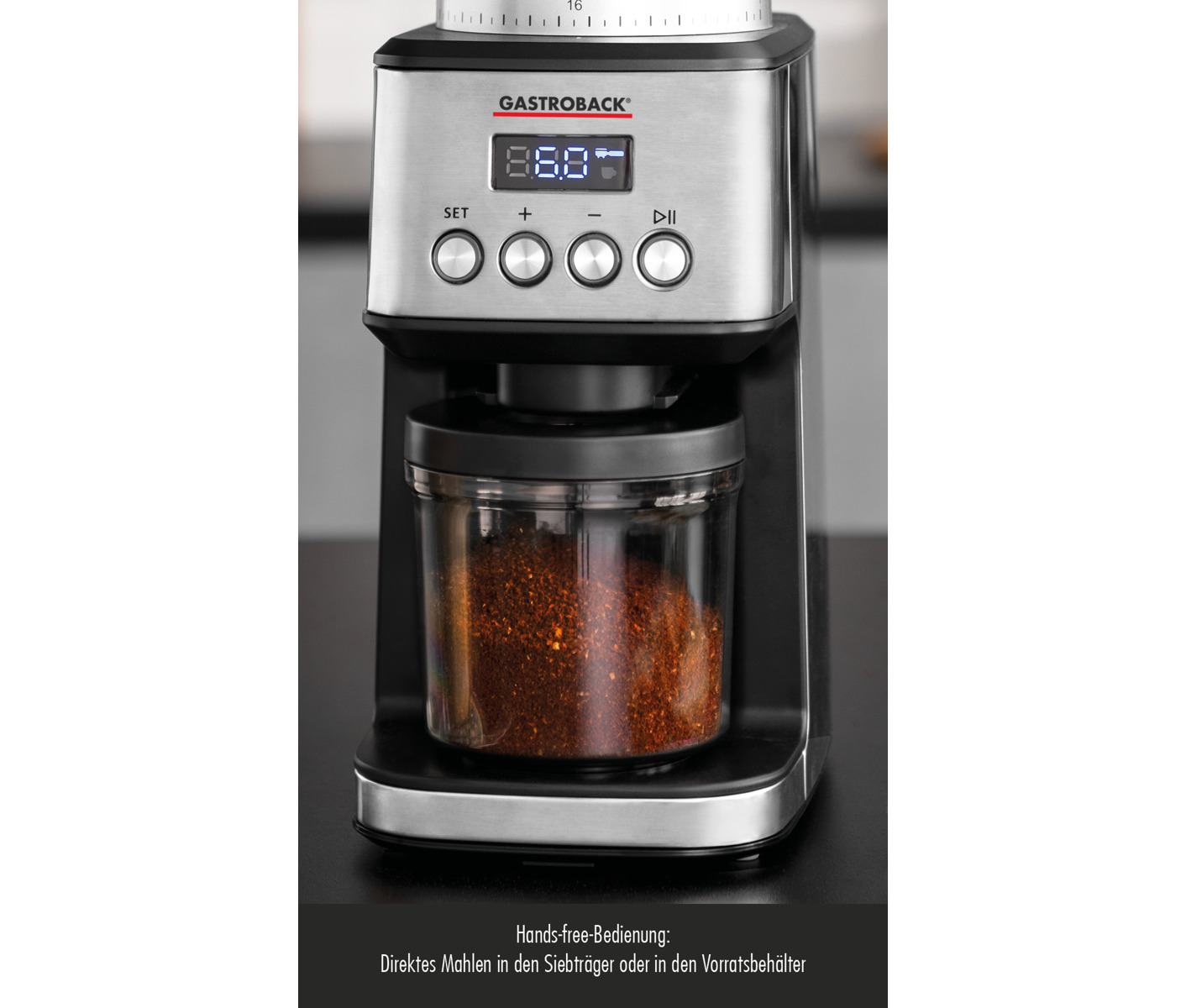 Gastroback 42643 Grinder Digital Kaffekværn billede 4