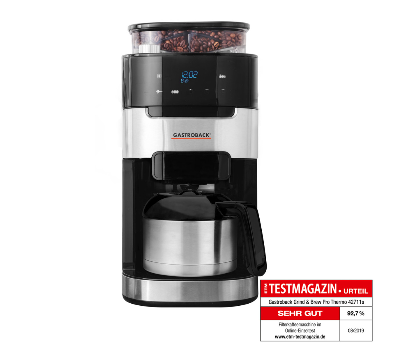 Gastroback 42711s Termo Kaffemaskine billede 9
