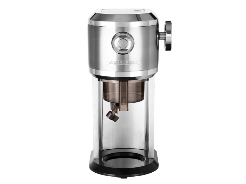 Gastroback Design Ice Shaver, Elektrisk, Sort, Rustfrit stål, Transparent, 0,2 L, Rustfrit stål, 35 W, 220 - 240 V