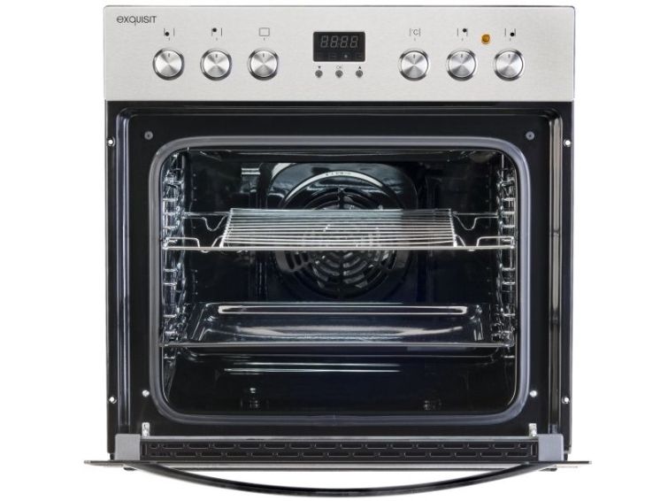 Exquisit 1010164, Keramisk, 4 zone(s), Keramisk, Sort, Dreje, 59 cm