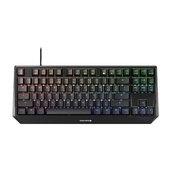 CHERRY MX Board 1.0 TKL mekanisk tastatur CHERRY MX red, sort billede 1