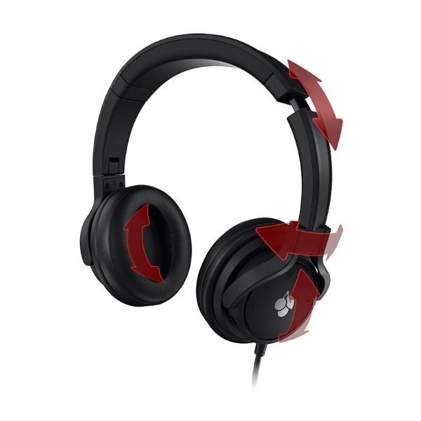 Cherry Hc 2.2 gaming headset, sort billede 3