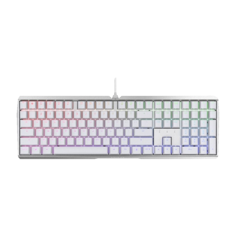 CHERRY MX3.0S mekanisk tastatur, hvid - CHERRY MX red billede 1