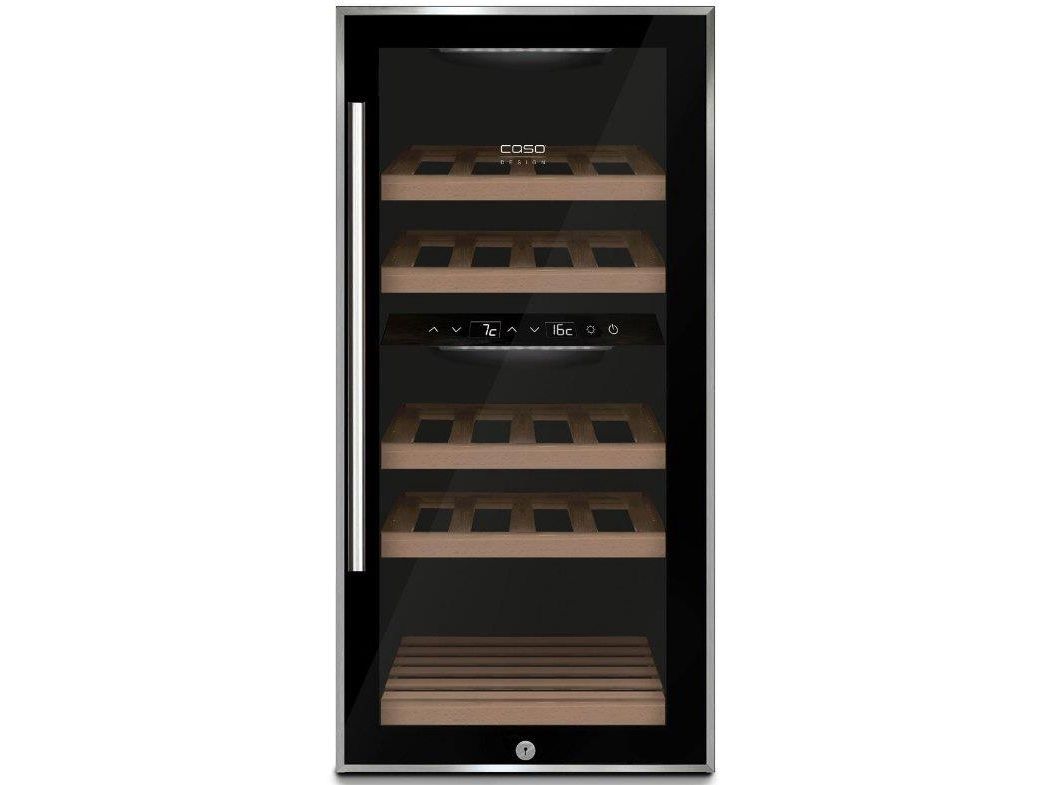 Caso Winecomfort 24 Black Vinkøleskab