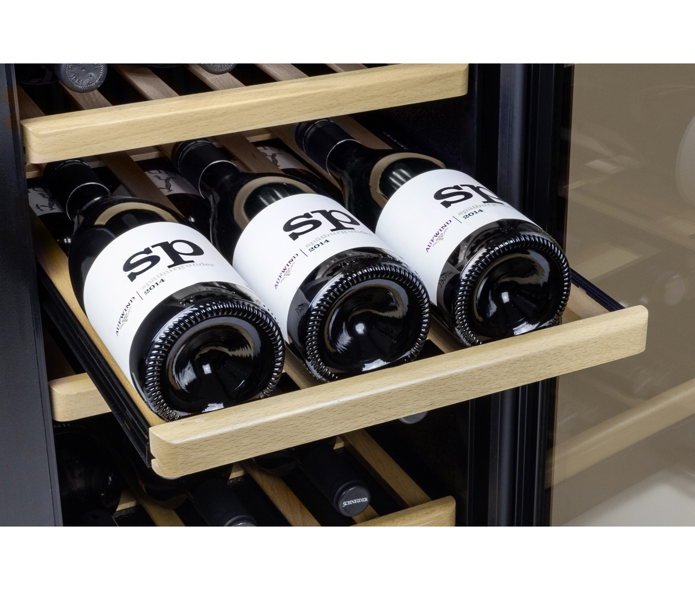 Caso Winecomfort 24 Black Vinkøleskab