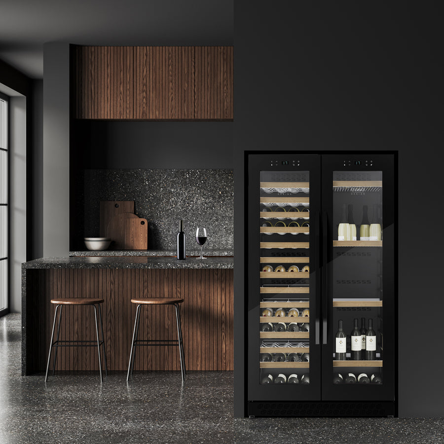 Caso 674 WineChef Duo 122 Black billede 3