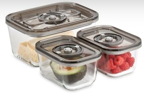 Caso VacuBoxx Eco-Set, Beholder til vakuumforsegling, 1,5 L, 145 mm, 200 mm, 95 mm, 900 g billede 3
