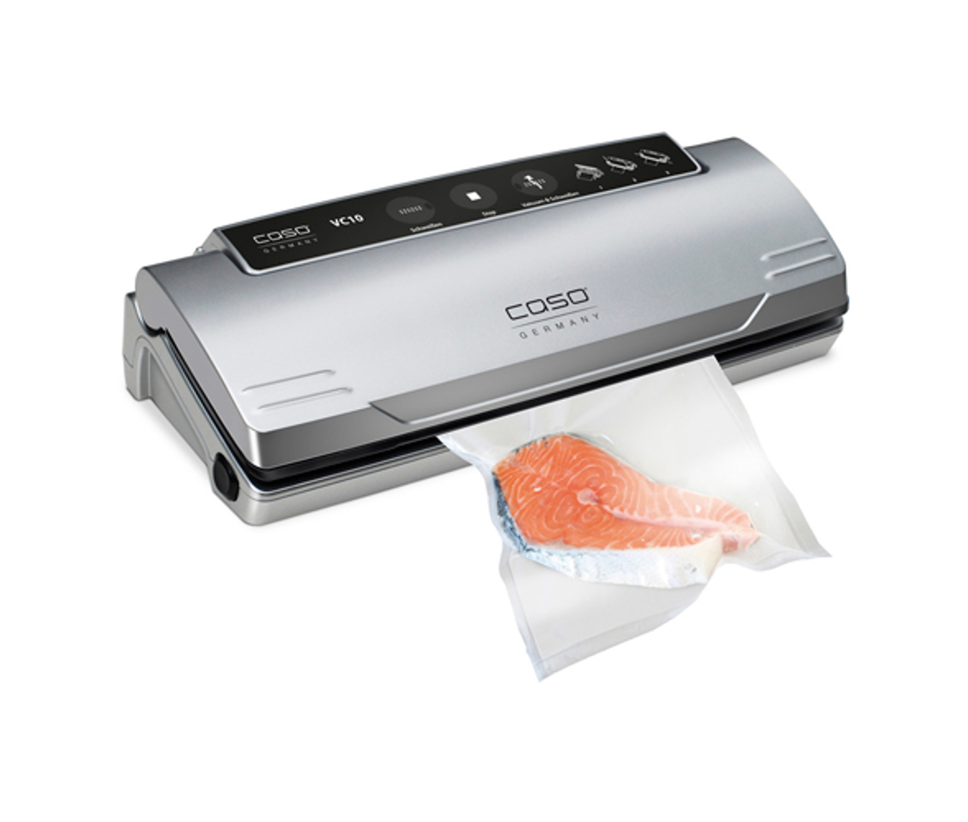 Caso 1340 Vc 10 Silver 110 Watt Vakuumpakker billede 4