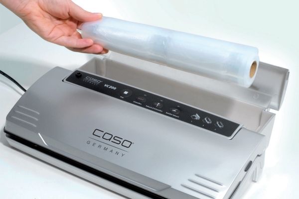 Caso VC200, Sølv, Plast, Touch, 30 cm, GS/CE, 120 W
