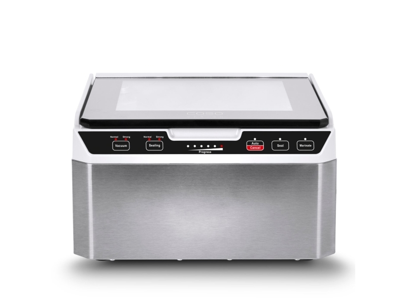 Caso VacuChef 40, Sort, Rustfrit stål, Glas, Rustfrit stål, Berøring, GS/CE, 280 W, 220 - 240 V