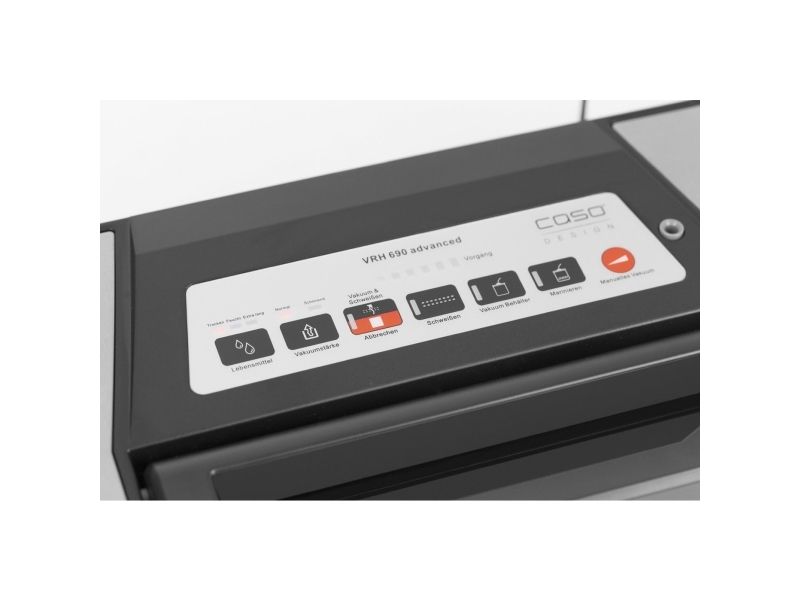 Caso VRH 690 advanced, Sort, Rustfrit stål, 900 mbar, Plast, Rustfrit stål, Touch, GS/CE, 130 W billede 3