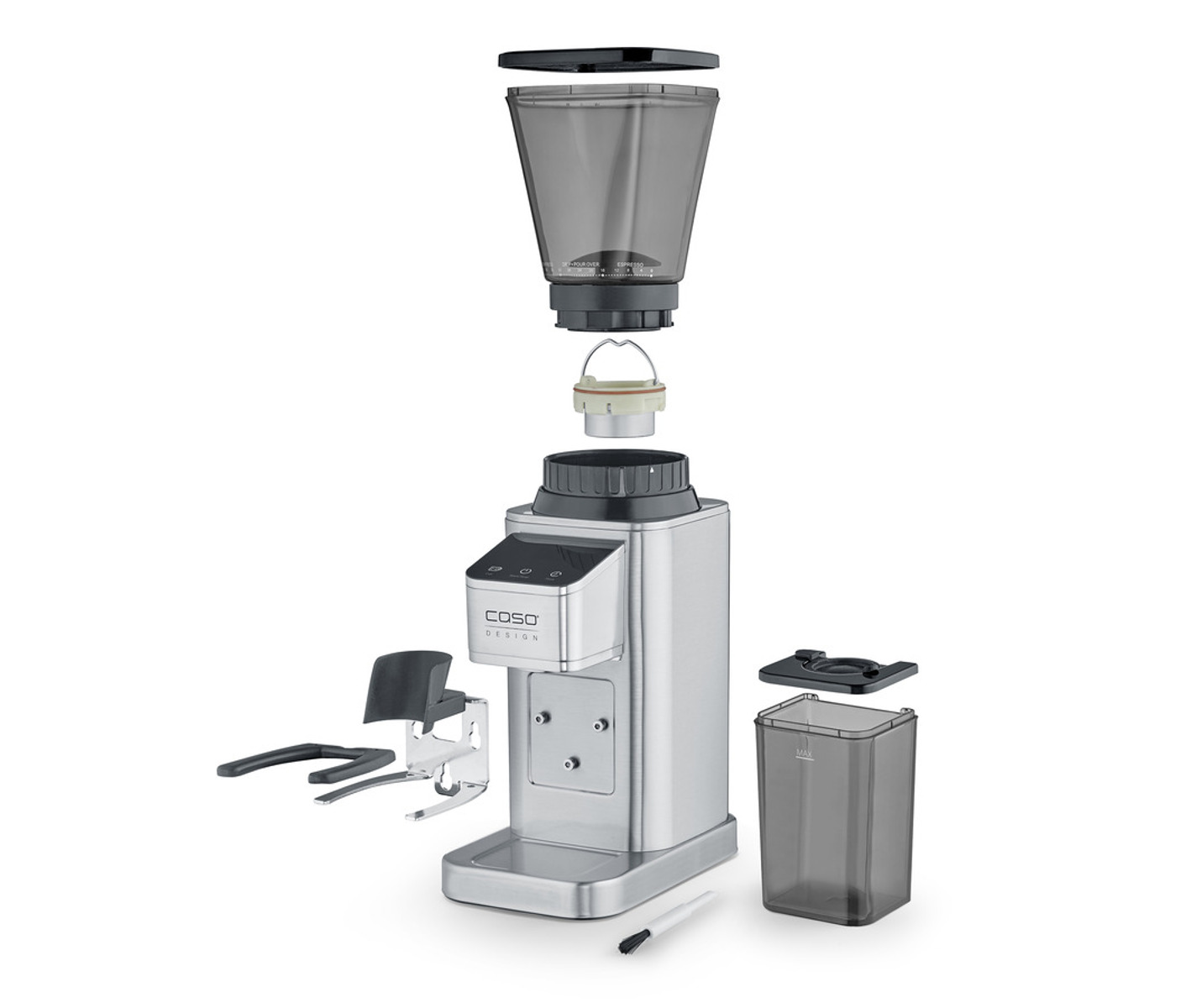 Caso CS1834 Baristachef Inox Kaffekværn billede 7