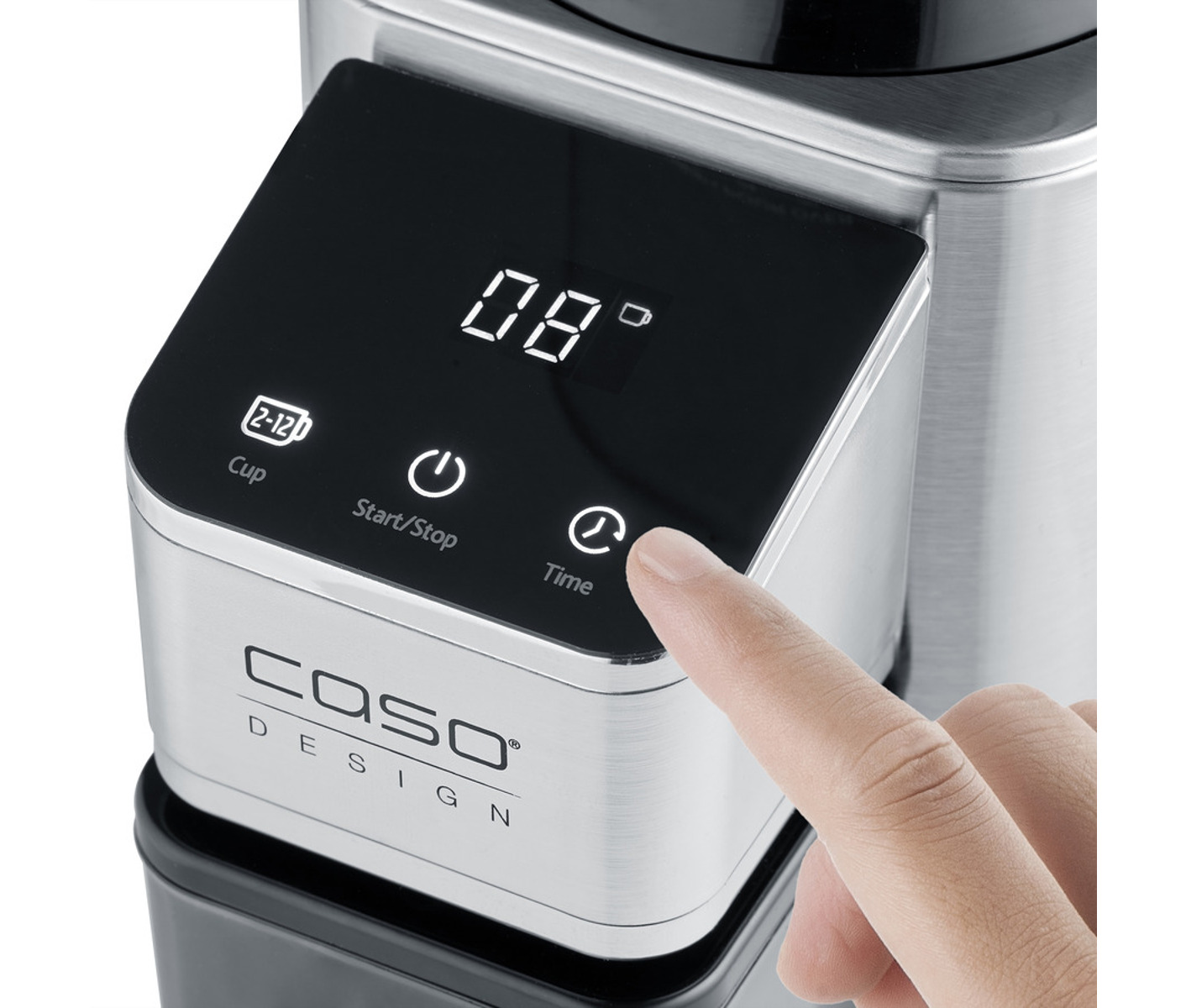 Caso CS1834 Baristachef Inox Kaffekværn billede 2