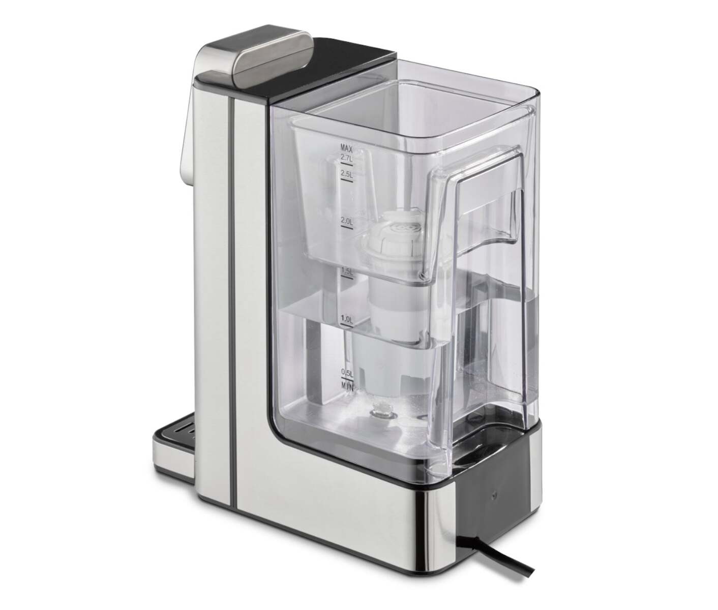 Caso HW 660, 2,7 L, Sort, Transparent billede 3