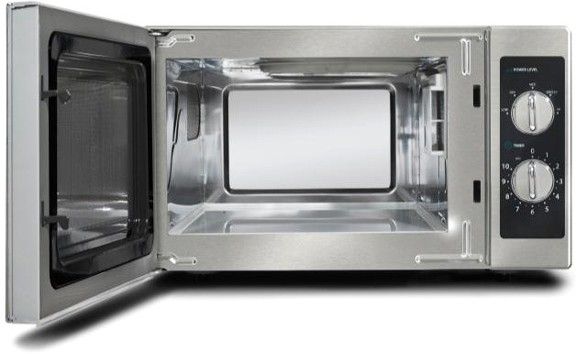 Caso CM 1000, Bordplade, Grill mikroovn, 29 L, 1000 W, Dreje, Sort, Rustfrit stål billede 2