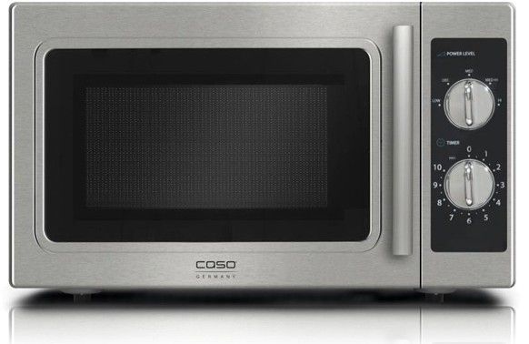 Caso CM 1000, Bordplade, Grill mikroovn, 29 L, 1000 W, Dreje, Sort, Rustfrit stål billede 3