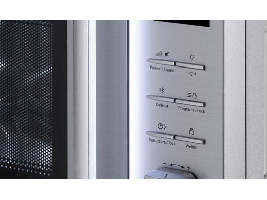 Caso M 20 Cube, Bordplade, Solo mikroovn, 20 L, 800 W, Knapper, Dreje, Sølv billede 3