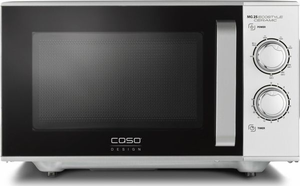 Caso MG 25 Ecostyle, Bordplade, Grill mikroovn, 25 L, 900 W, Dreje, Sølv billede 1