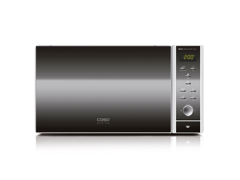 Caso MG 25, Bordplade, Kombination mikroovn, 25 L, 900 W, Knapper, Sølv
