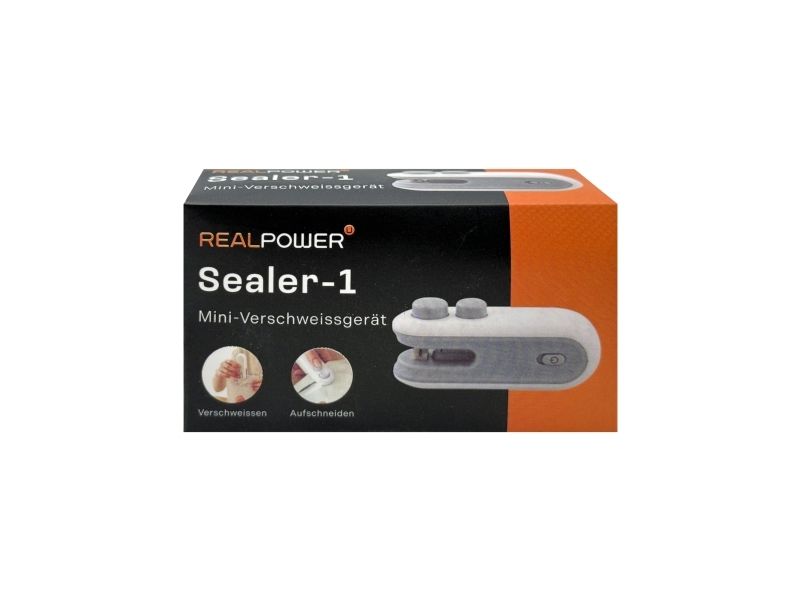RealPower 495515, Sort, Sølv, 95 mm, 33 mm, 45 mm, 50 g, 124 mm