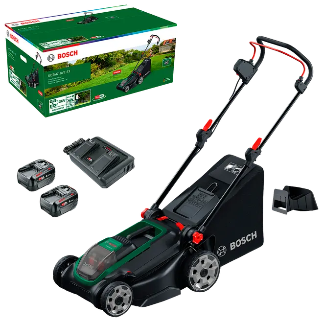 Bosch Plæneklipper Rotak - 43 cm billede 2