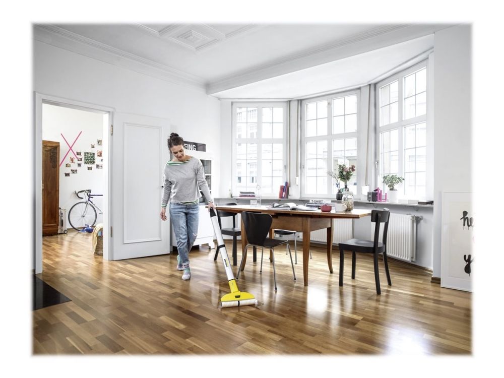 Kärcher EWM 2 - Elektrisk moppe - stav - ledningsfri - 1 batteri, inkluderet oplader billede 4