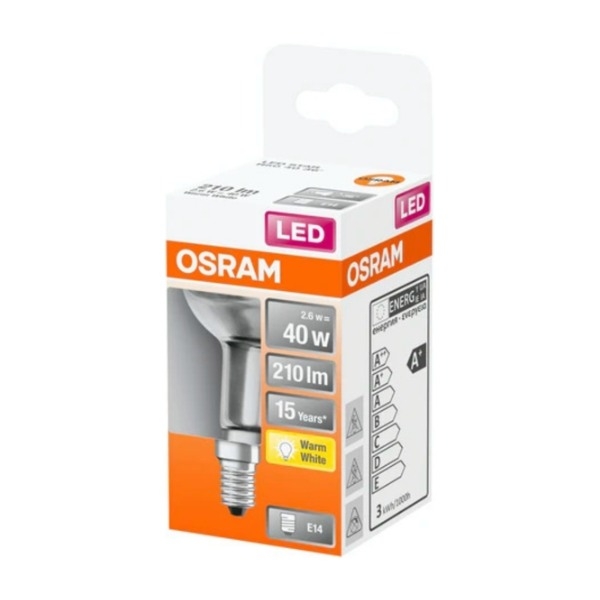 Osram LED-pære Star R50 40W/827 E14 billede 2