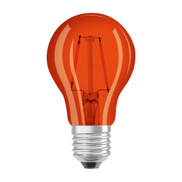 Osram E27/15W LED-pære Deco, orange billede 1
