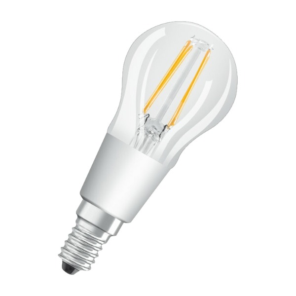 Osram 827 E14/40W M-Ball Clear LED-pære billede 1