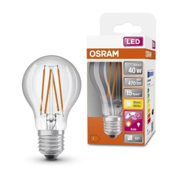Ledvance Star Classic E27 A40 4,9W LED pære billede 3